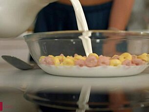 jennifer flex craving kitchen anal before work huh