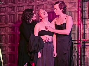 invited in... succubus chains barefoot slut for femdom pussy licking 👅🔗😈