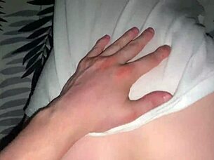 Babe sneaks in for intense after-dinner pounding