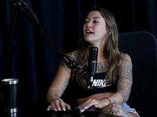 watch safada's sensual strip tease tits out trans fantasy virgin story!