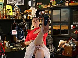 sexy legs in high heels tease you up close