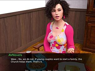 Ready for some nursing pleasure in this hot game scenario?