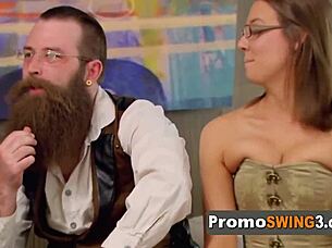 Amateur Swinger Couple Dives Into Group Oral And Orgy Games