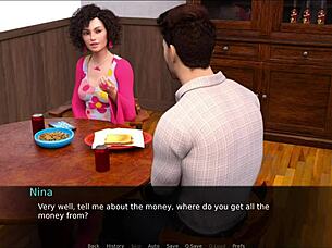 Ready for some nursing pleasure in this hot game scenario?