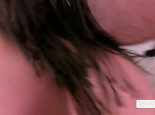 Amazing Petite Minx FUCKS Asshole Rough Swallows Huge Load!