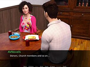 Ready for some nursing pleasure in this hot game scenario?