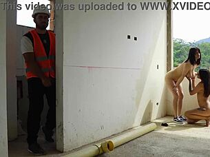 big natural tits licked in outdoor latina threesome cumshot