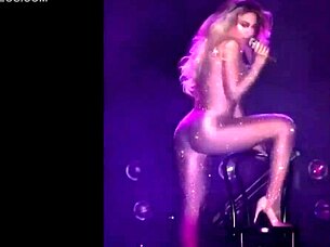 Wow Beyonce's Big Ebony Ass Shakes In Tribute