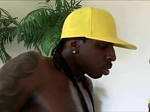 Big Booty Ebony Twerks Ass Before BBC Stuffing Her Pussy Missionary