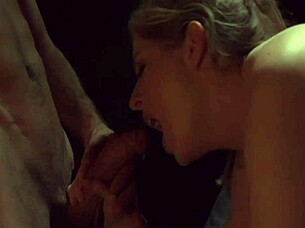 blonde wife takes two cocks deep in bed 💦🍆