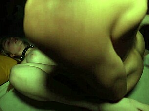 three monster cocks teasing tight student pussy at party