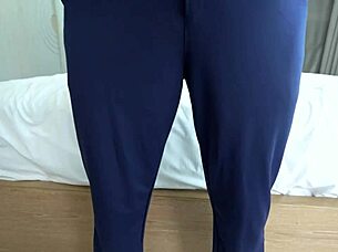 secretary jerks sucks boss huge cock hotel pov