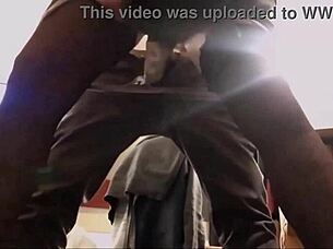 white slut satin dress thong heels doggy blowjob rimjob