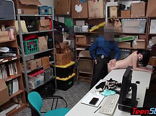 what if pale tiny teen got punished fucked by cop?