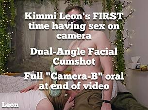 big dick kade fucks her hard then blasts hot facial cumshot everywhere