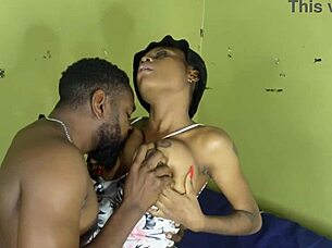 big melons handling that huge cock nicely