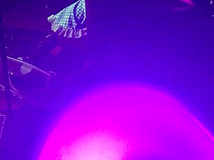 a slim thick ebony rides cowgirl showcasing her nice ass intimately