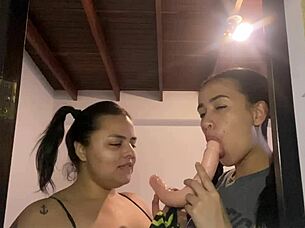 You Catch Maids KISSING and Using Your HIDDEN Big Tit Toy