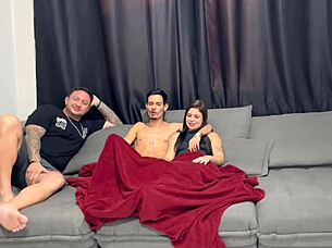 i went to nephew's to meet gf but ended up fucking her tits