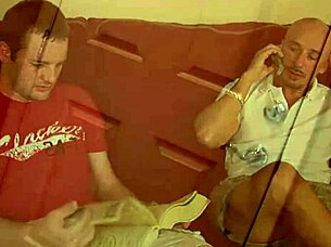 Asian Slut Sucks Two Massive Cocks Hungrily