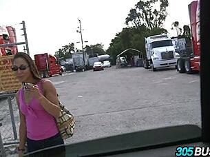Nerdy Latina Fucks For Cash Outdoor Public Blowjob Reality