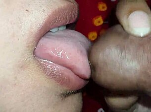 son sneaks in during massage and fucks juicy housewife pussy deep