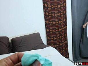 guy obsessed with busty milf's wet pussy scent 😏💦