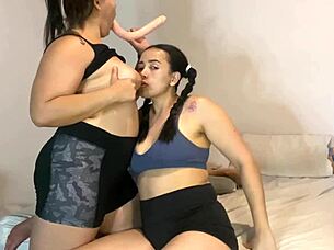 You Catch Maids KISSING and Using Your HIDDEN Big Tit Toy