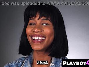 Big Ass Black MILF Masturbates Passionately Post Playboy Interview