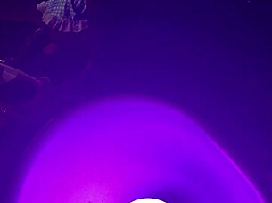 a slim thick ebony rides cowgirl showcasing her nice ass intimately