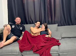 i went to nephew's to meet gf but ended up fucking her tits