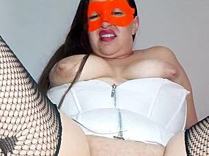 wife's friend hides from husband to finger her huge tits and cameltoe just for me