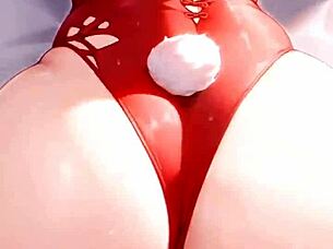 anime babe takes intense anal pounding in hentai scene