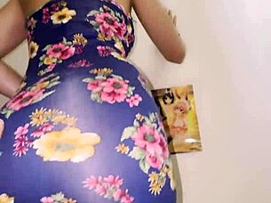 Joven Culona Mexicana Mini Vestidito Casero HD Culote Cogida