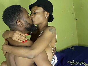 big melons handling that huge cock nicely