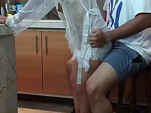 stepsons cum tastes so good i swallow every drop!