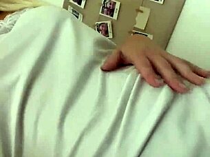 blonde beauty spreads closeup big pussy lips shaved homemade