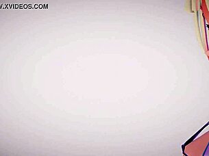 Apple pie shakes micro bikini skirt in steamy mmd r18 dance.