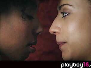 uhh, i meant busty domina shows how ta finger her hot lesbian slaves right...