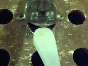 Rana, take this gloved facial fuck and creamy cumshot!