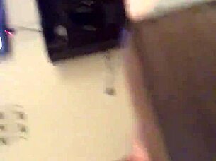 Mature mommy sucks hungrily while fingering her wet pussy