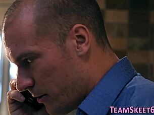 Hey, creaming this teen babysitter's braces face?