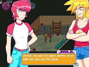 Redhead Best Friend Bent Over Doggystyle Threesome Cumshot First Time Group