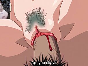 big thing slips way too deep into tight pussy