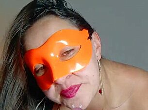 oh god my slutty wife masturbates cameltoe pussy for hubby's boss raw