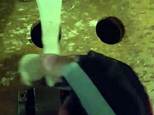 Rana, take this gloved facial fuck and creamy cumshot!