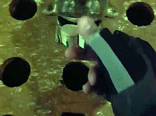 Rana, take this gloved facial fuck and creamy cumshot!