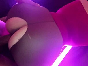 curvy latina slut seduces with big ass doggystyle rides