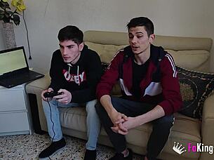 Lily craves banging from best friends during steamy threesome lockdown