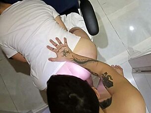 Colombian chubby latina takes monster cock in tight wet pussy